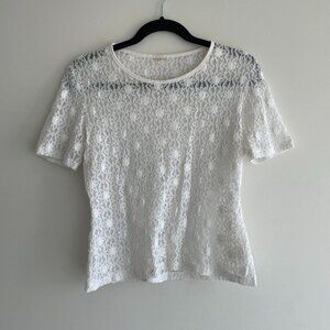 vintage lace tshirt